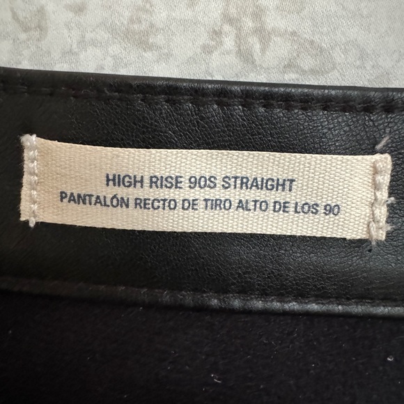 Target universal thread faux leather pant /jeans - Picture 3 of 7